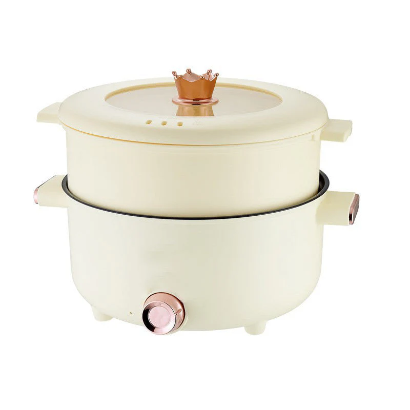 Multi-Functional Electric Non-Stick Pot with Steamer - Image 10