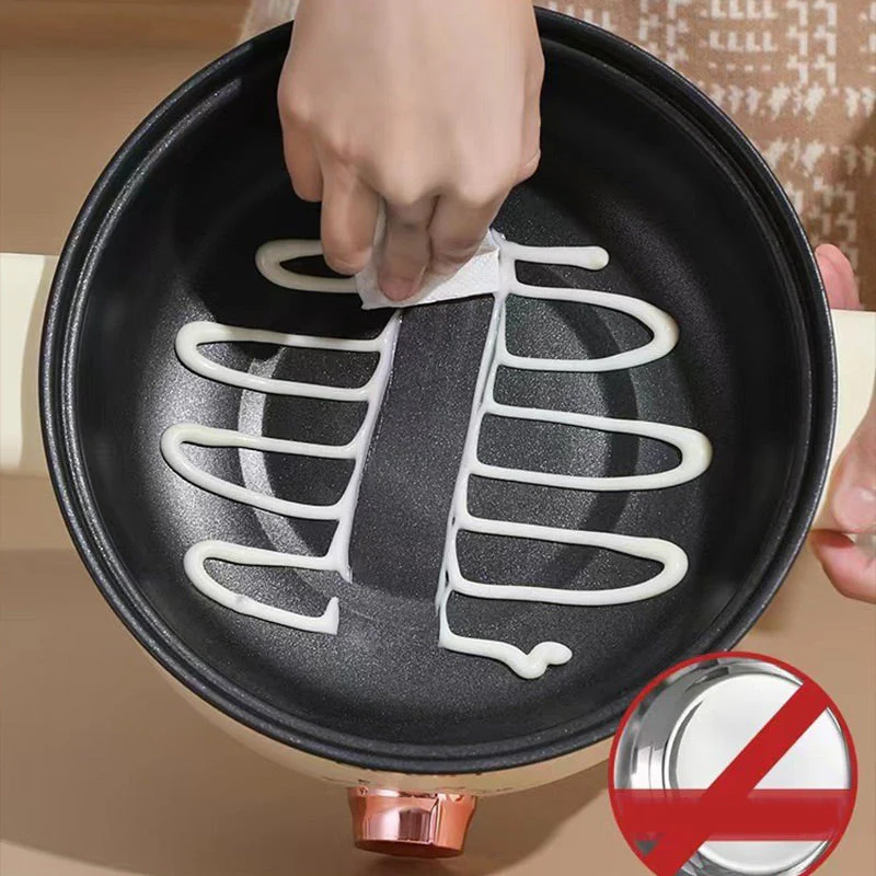 Multi-Functional Electric Non-Stick Pot with Steamer - Image 3
