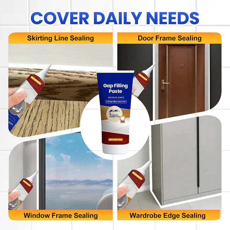 Multi-Purpose, Multi-Color Gap Filler for Whole House Use - Image 4