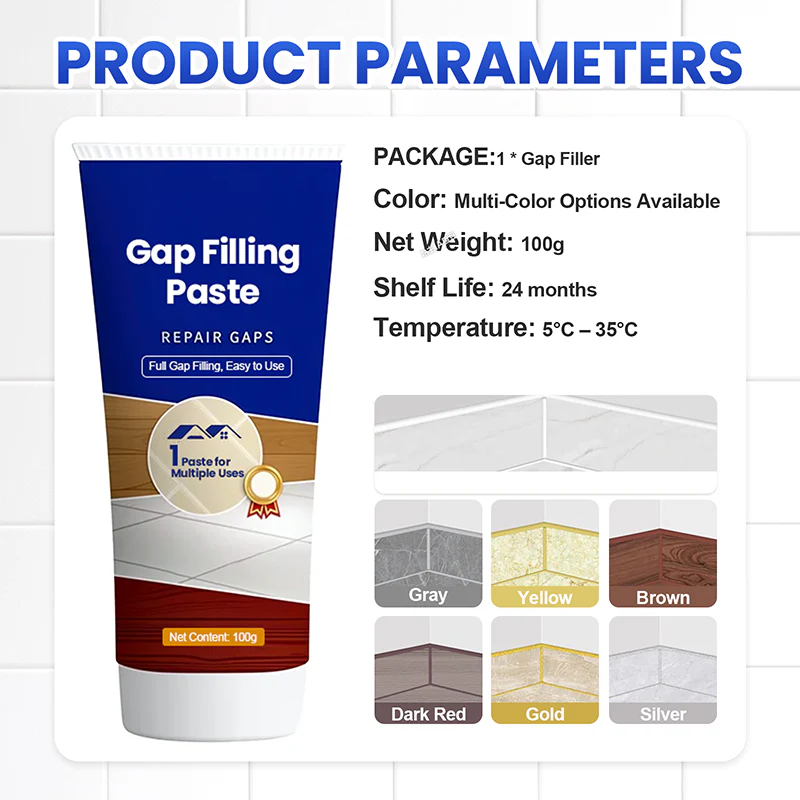 Multi-Purpose, Multi-Color Gap Filler for Whole House Use - Image 7