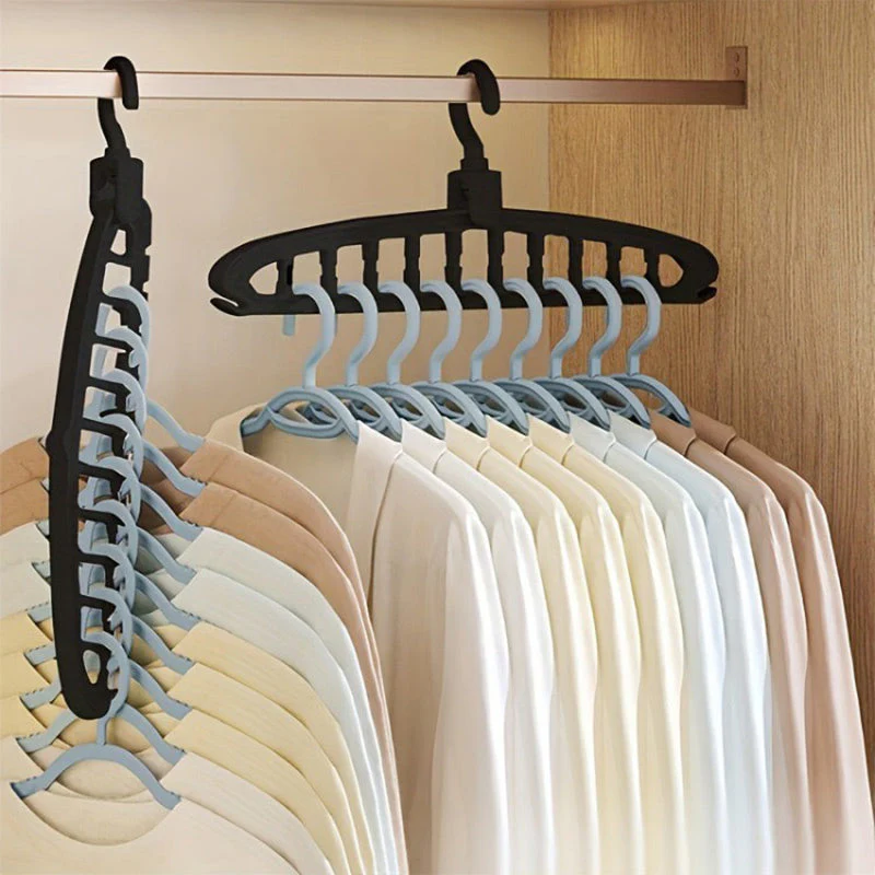 🥳New Year Specials🔥Multifunctional Foldable Clothes Hanger with 11-Hole - Image 2
