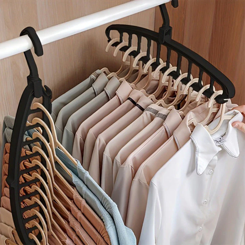 🥳New Year Specials🔥Multifunctional Foldable Clothes Hanger with 11-Hole - Image 3