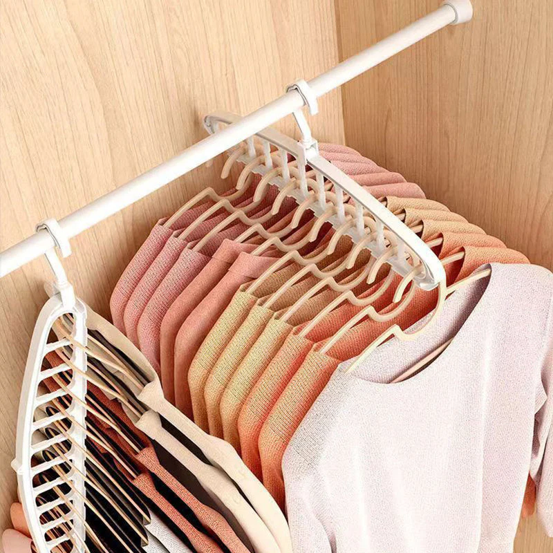 🥳New Year Specials🔥Multifunctional Foldable Clothes Hanger with 11-Hole - Image 5