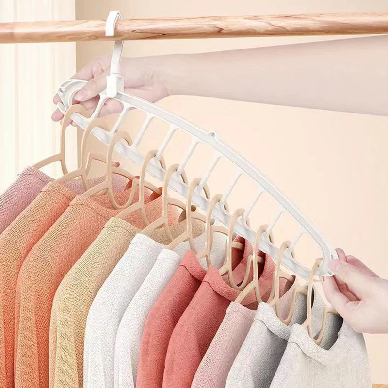 🥳New Year Specials🔥Multifunctional Foldable Clothes Hanger with 11-Hole - Image 9