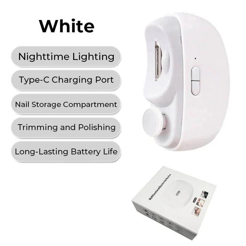 🎁 Hot Sale 49%OFF🔥3 in 1 Automatic Electric Nail Clipper with Polishing【Safe and convenient】 - Image 15