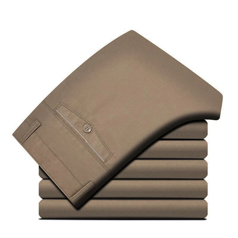 Men's Casual Straight-Fit Pants - Image 17