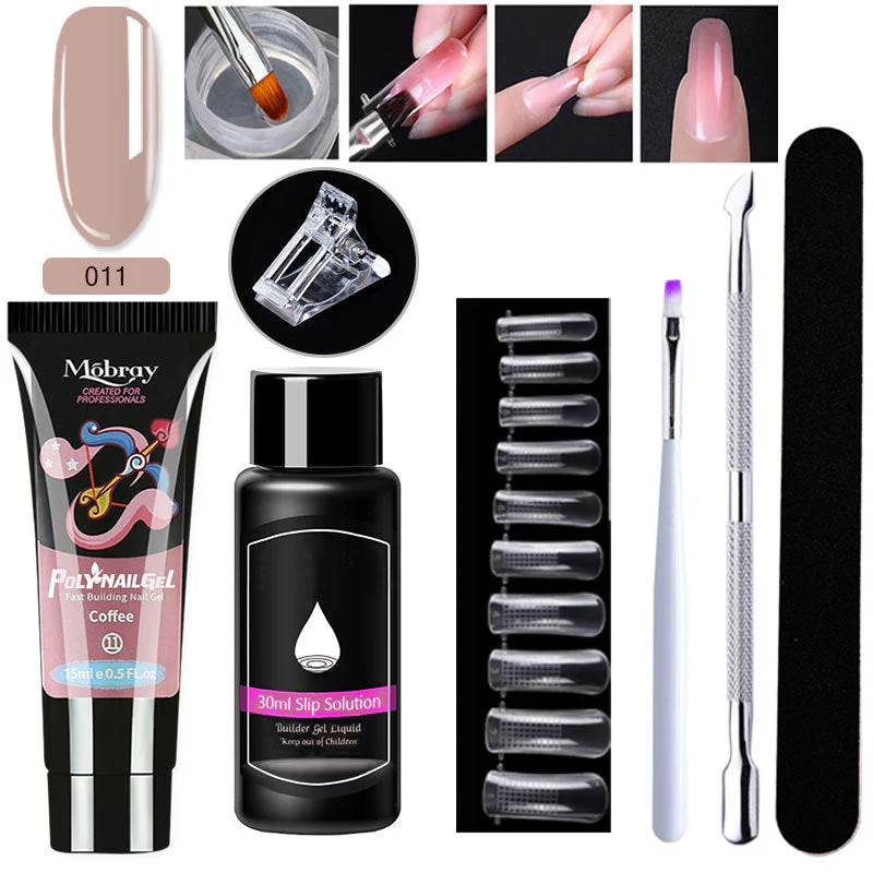 💅7-Piece Set Nail Art Crystal Extension Glue - Image 14