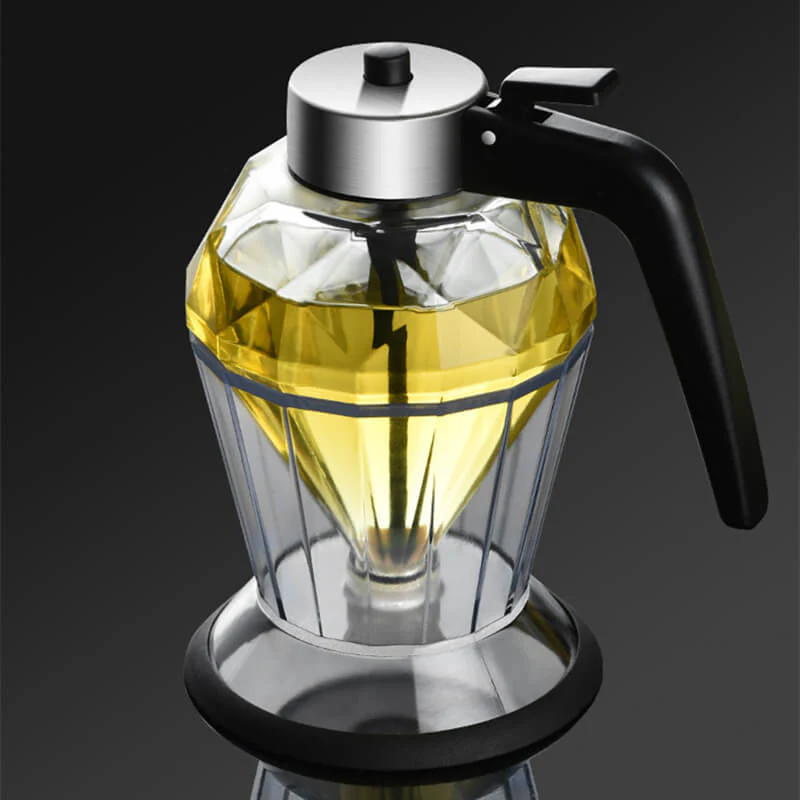 Diamond Glass Oil Bottle - Image 5