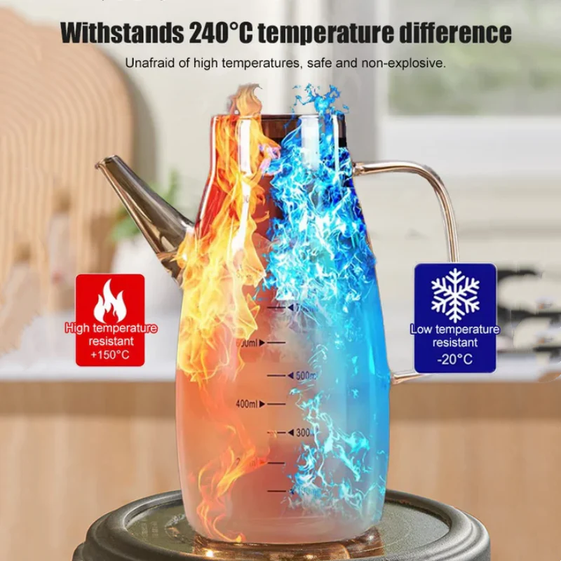 🔥2025 Hot Sale🔥Oil Dispenser Bottle with Drip Free Spout - Image 4