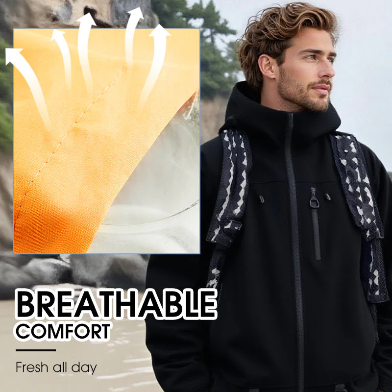 🏆Limited Sale 50% OFF!!🔥Outdoor Waterproof Sports Hooded Jacket - Image 5