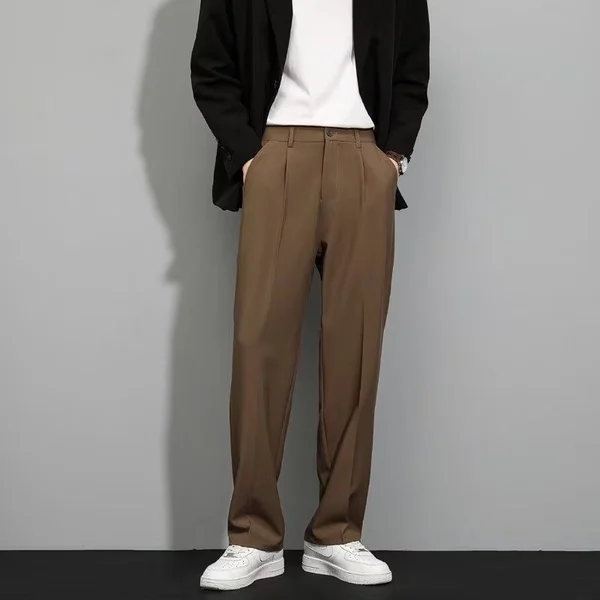 Ice Silk Straight Leg Pants - Image 4
