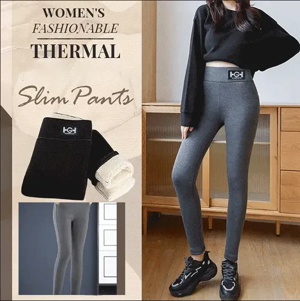 👖40% OFF NOW!🔥Thermal Slim Fit Pants – Flattering Silhouette, Ultra Soft & All-Day Warm ✨ - Image 2