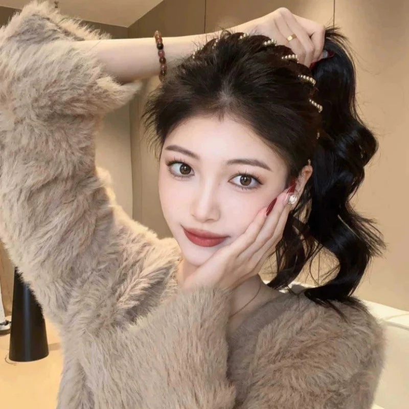 🔥Buy 1 Get 2 Free🔥Vintage High Cranium Artificial Pearl Hairband - Image 6