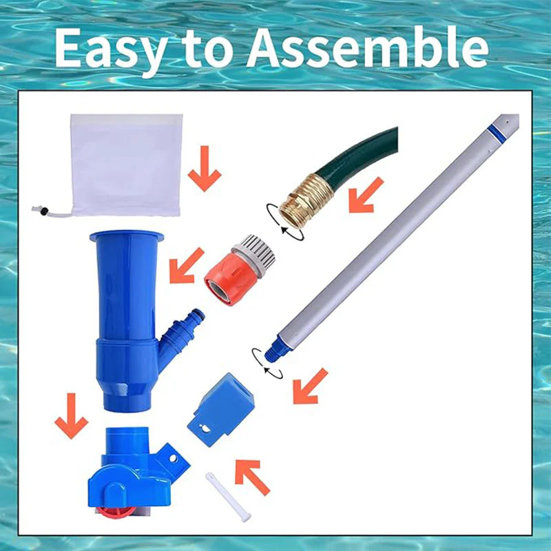 Powerful Suction Pool Vacuum Jet Kit - Image 6