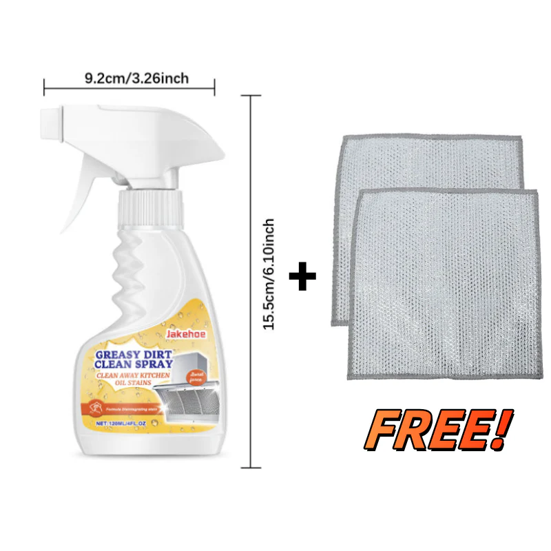 🔥 Multifunctional Powerful Kitchen Foam Cleaner🏠Limited-time offer: complimentary specialised cleaning cloth - Image 9
