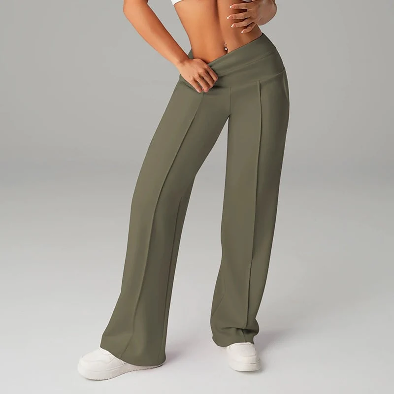 💞50K+ SOLD!☕🧘‍♀️Women's High Waist Wide Leg Pants – Your everyday essential. 🧵 - Image 22
