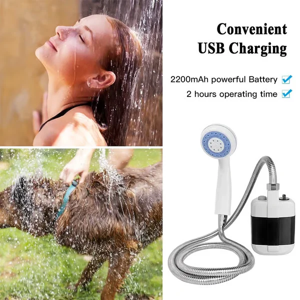 🔥Hot Sale 58% OFF💦Portable Shower for Camping with Water Pump🚀 - Image 2