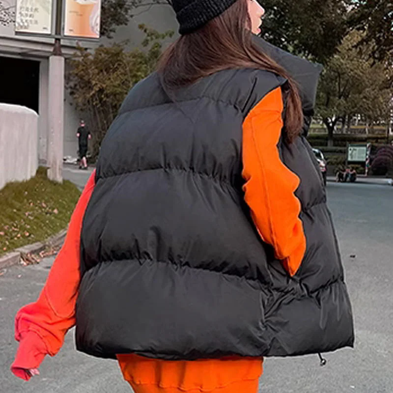 🔥Limited Time 50% OFF🔥Women's Quilted Puffer Vest with Pockets - Image 3