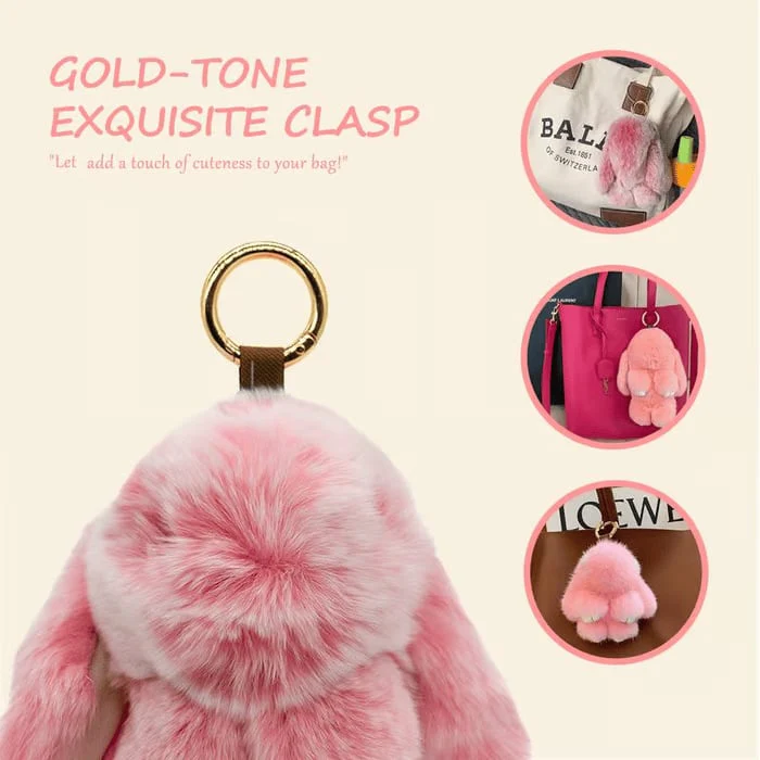 🐰Easter Early Bird Special 40% OFF🪅Handmade Soft Bunny PomPom Charms - Image 37
