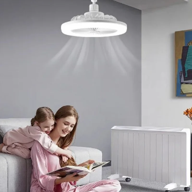 🍃2025 Newest Models🍃E27 360° Rotating Ceiling Fan with Remote Control - Image 6