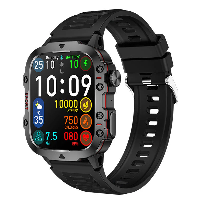 Rugged Outdoor Smart Watch - 100+ Sports Modes - Image 11