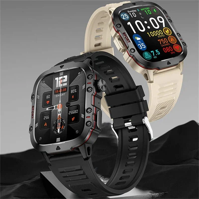 Rugged Outdoor Smart Watch - 100+ Sports Modes - Image 6