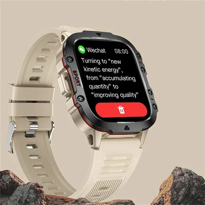 Rugged Outdoor Smart Watch - 100+ Sports Modes - Image 8