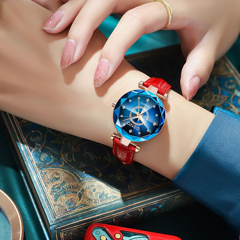 ⌚ Elegant Shining Watch💎 Crystal Dial, Stainless Steel Band & Water-Resistant for Daily Wear ✨ - Image 9
