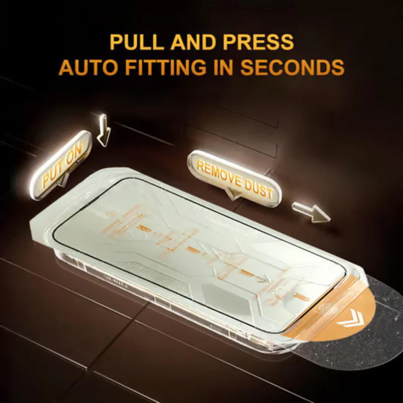 📱Screen Protector -Fingerprint-proof Dust Free Without Bubbles - Image 2
