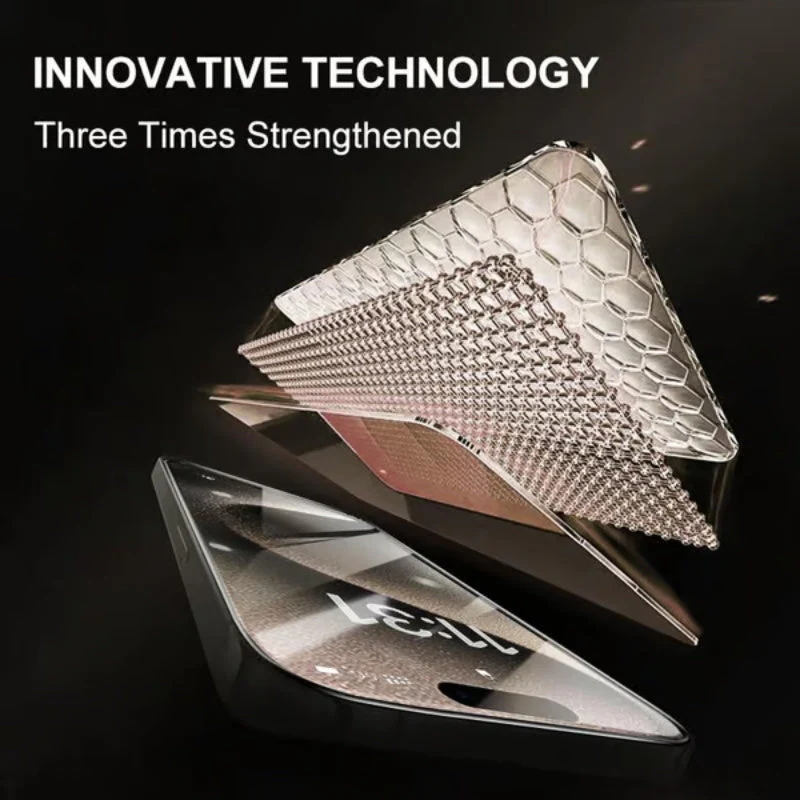 📱Screen Protector -Fingerprint-proof Dust Free Without Bubbles - Image 3