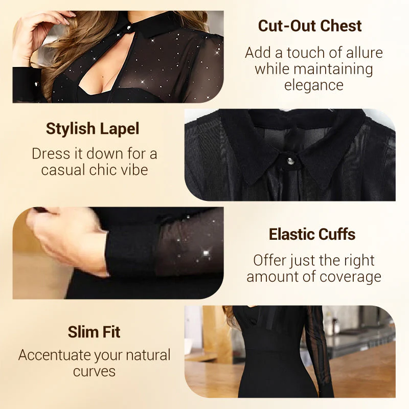 🎅Christmas Pre-sale🎁Sexy Cut-out Body-con Dress - Image 6