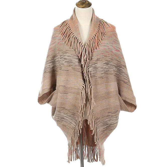 🌹🌹Women's Knitted Tassel Shawl Wrap - Image 11