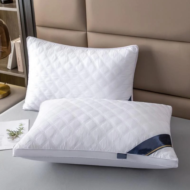 🥰40% OFF! ☁️High-Resilience Down-Like Pillow Set (2-Piece) 💤Instantly feel like you're floating on clouds—all-night support without flattening!
