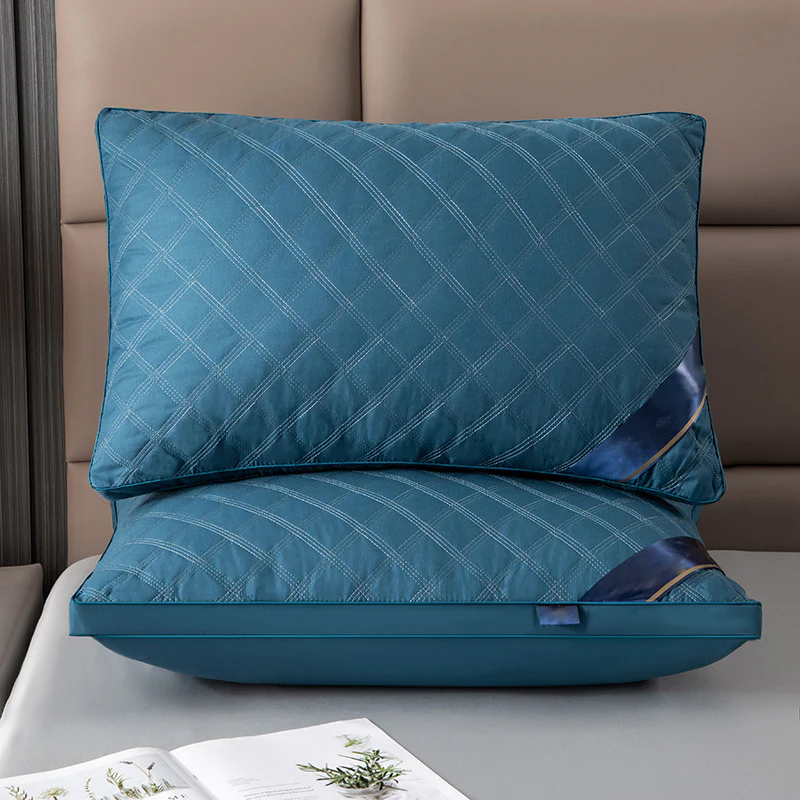 🥰40% OFF! ☁️High-Resilience Down-Like Pillow Set (2-Piece) 💤Instantly feel like you're floating on clouds—all-night support without flattening! - Image 10