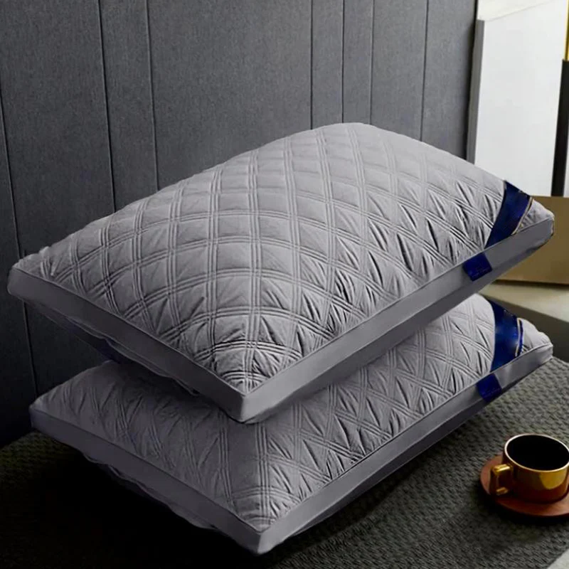 🥰40% OFF! ☁️High-Resilience Down-Like Pillow Set (2-Piece) 💤Instantly feel like you're floating on clouds—all-night support without flattening! - Image 4