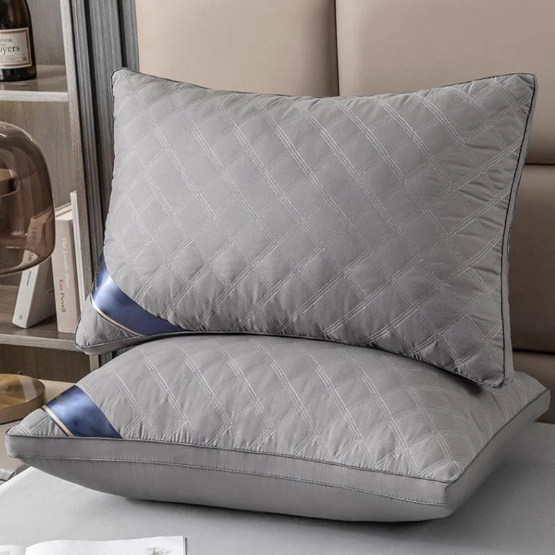 🥰40% OFF! ☁️High-Resilience Down-Like Pillow Set (2-Piece) 💤Instantly feel like you're floating on clouds—all-night support without flattening! - Image 5