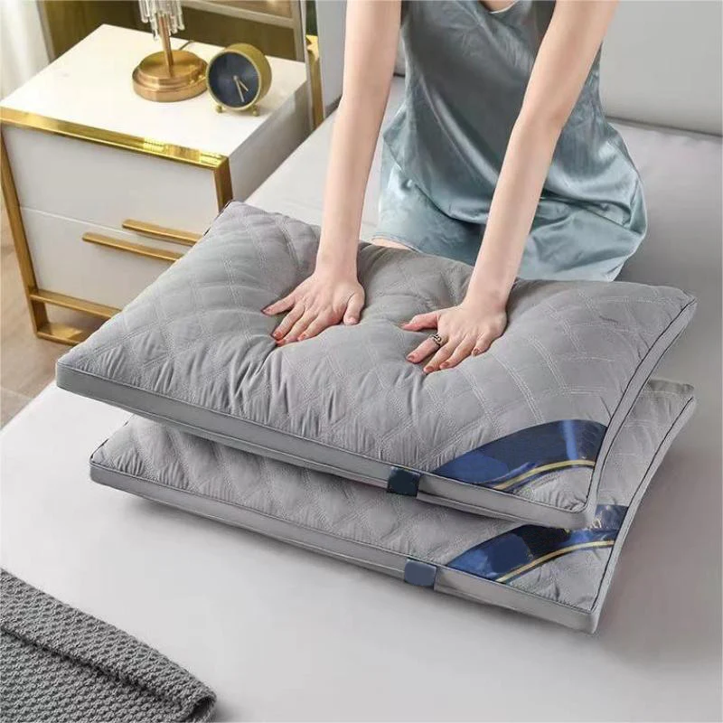 🥰40% OFF! ☁️High-Resilience Down-Like Pillow Set (2-Piece) 💤Instantly feel like you're floating on clouds—all-night support without flattening! - Image 6
