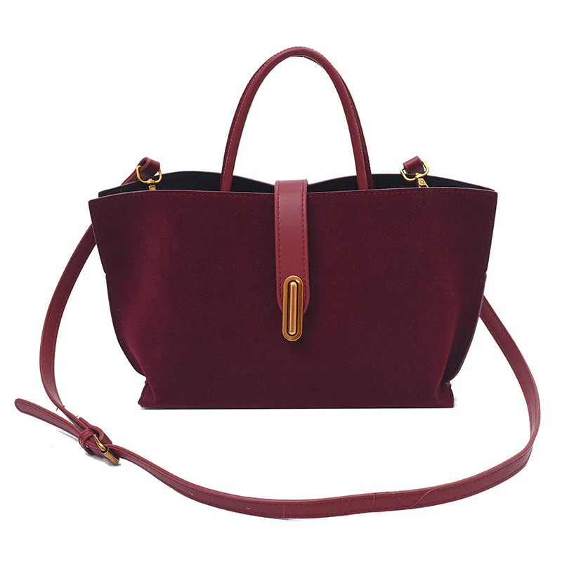 💎Women's Elegant Solid Color French Style Handbag - Image 11