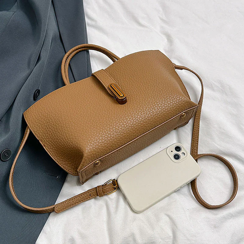 💎Women's Elegant Solid Color French Style Handbag - Image 2