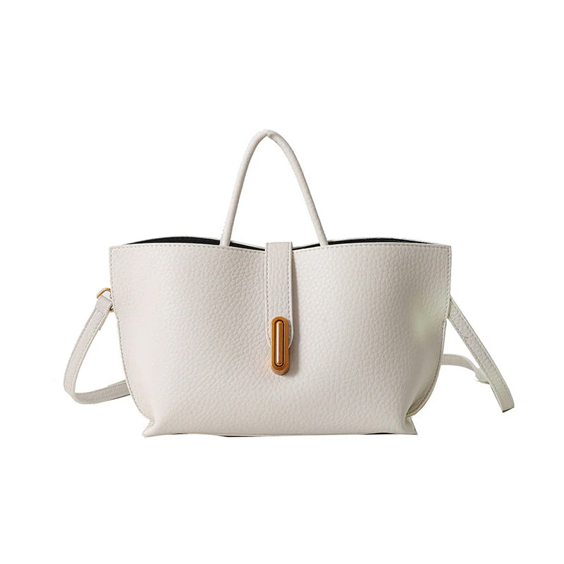 💎Women's Elegant Solid Color French Style Handbag - Image 9