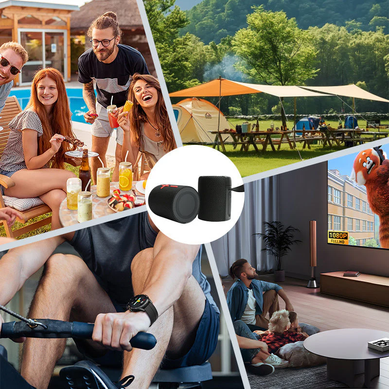 🔊🎵 Magnetic, detachable Bluetooth speaker: 2-in-1 design, powerful stereo sound, perfect for on the go 🏕️⚡ - Image 7
