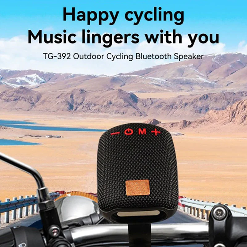 🚲40% OFF!🔈Bluetooth Bike Speaker – IPX5 Waterproof, True Wireless Stereo & MicroSD Support, Secure Bike Mount 🎵 - Image 2