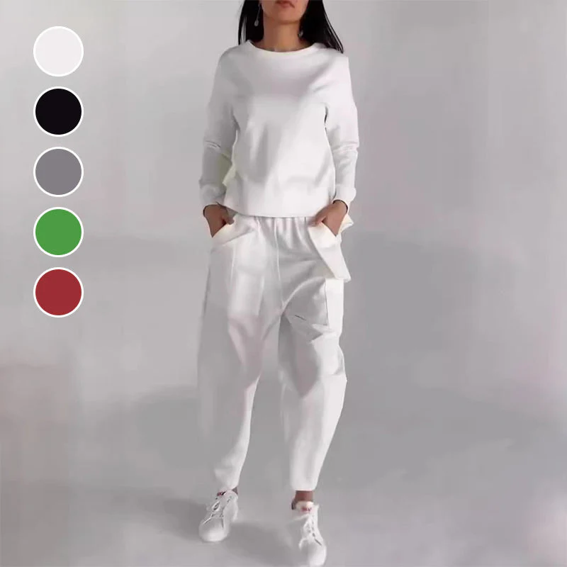 🌷HOT SALE 50% OFF🌷Sporty casual ladies suit with multi-pockets