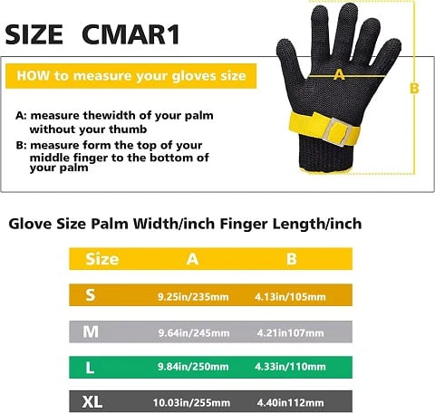 🧤Food Grade Stainless Steel Mesh Metal Glove - Image 10