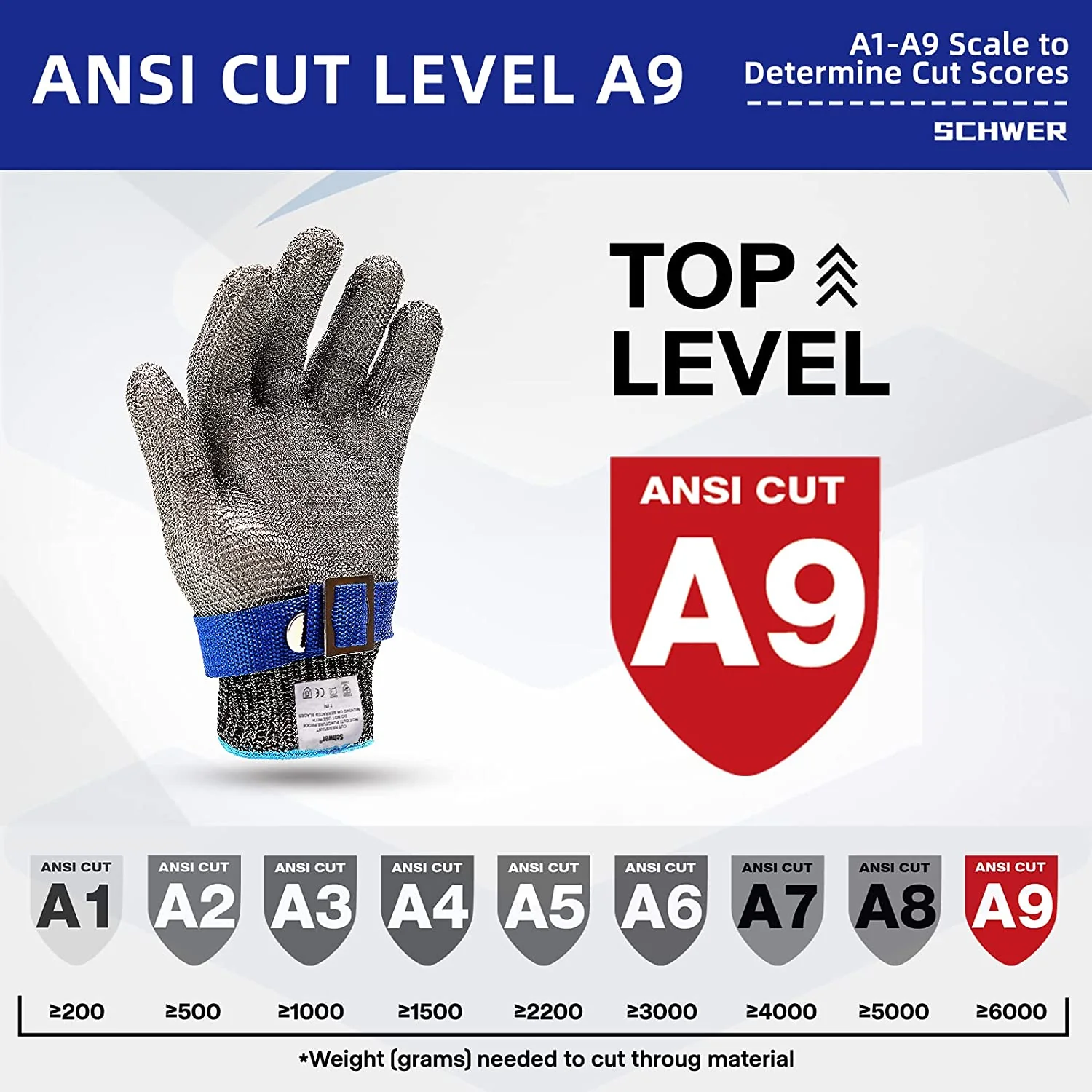 🧤Food Grade Stainless Steel Mesh Metal Glove - Image 6