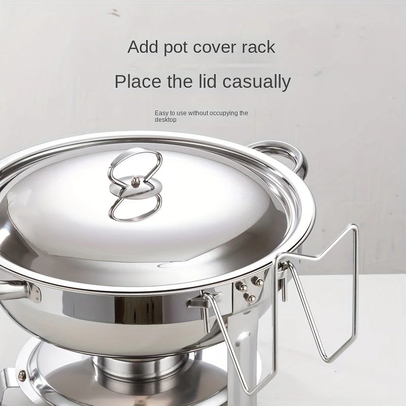 🧑‍🍳The same as in a five-star buffet restaurant🍽️Stainless Steel Chafing Dish Buffet Set 5QT with Fuel Can Rack, Gold Food Warmer for Parties - Image 8