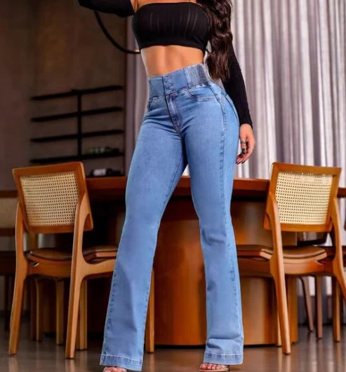 🎁2026 New Arrivals 40% OFF👖Stretch Flare Jeans With A High Waist - Image 4