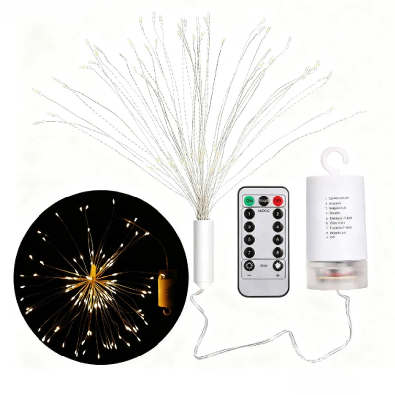 ⛅Easter Special:40% Off!🎉Solar fireworks light strings for the garden and at parties - Image 8