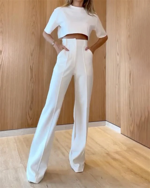 Temperament Solid Color Causal Suit - Image 10