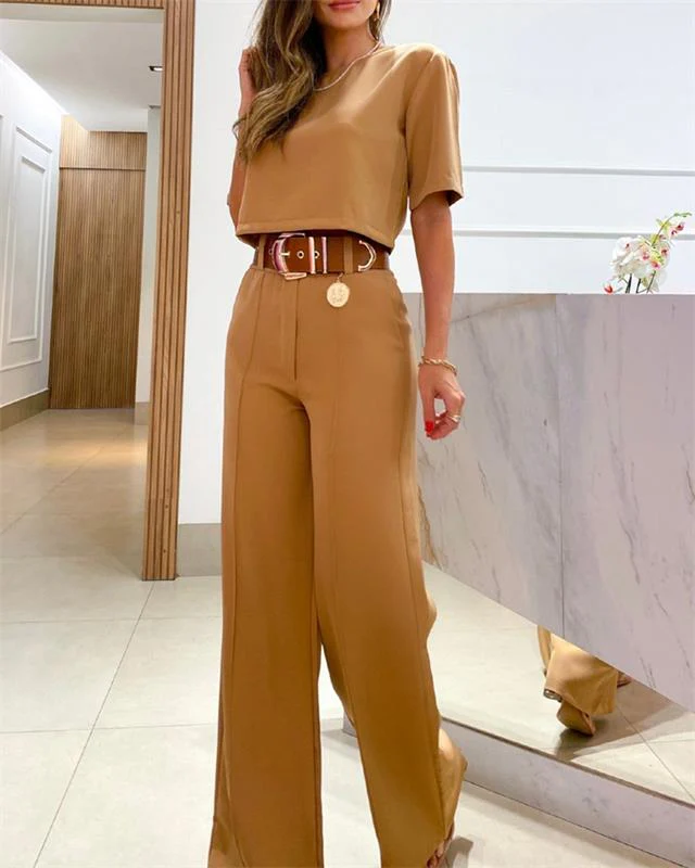 Temperament Solid Color Causal Suit - Image 2